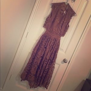 NWT Nordstrom lace cutout dress